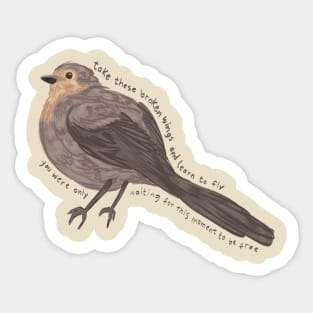 Blackbird Sticker